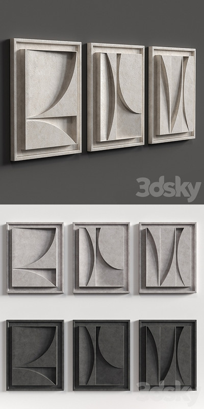 Relief TRIPTYCH SAND